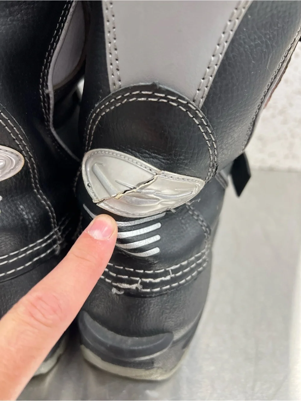 Castle X Men's Black & Gray Waterproof Snow Boots